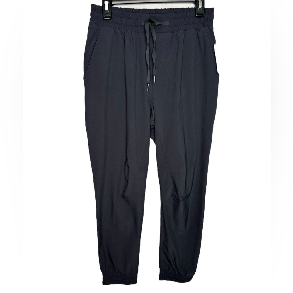 NEW Mono B Navy Blue Jogger Pants Size Medium Activewear Travel Lightweight